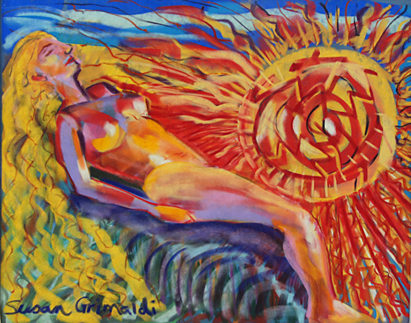 With the Sun